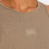 Base Racer Crop-Top für Damen – Graugrün Base Racer Crop-Top für Damen – Graugrün