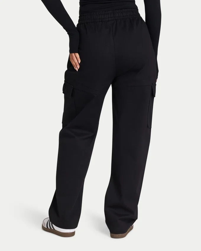 Cargohose für Damen – schwarz Cargohose für Damen – schwarz