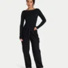 Cargohose für Damen – schwarz Cargohose für Damen – schwarz
