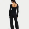Cargohose für Damen – schwarz Cargohose für Damen – schwarz