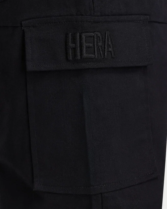 Cargohose für Damen – schwarz Cargohose für Damen – schwarz