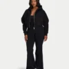Damen 365 Cropped-Hoodie mit Reißverschluss Damen 365 Cropped-Hoodie mit Reißverschluss