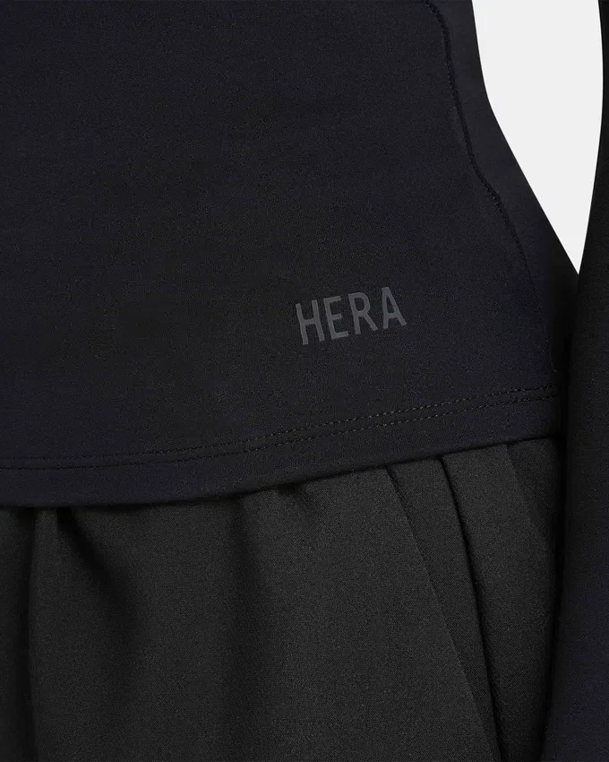 Damen-Basics: Dual-Wear-Langarm-Oberteil – schwarz Damen-Basics: Dual-Wear-Langarm-Oberteil – schwarz
