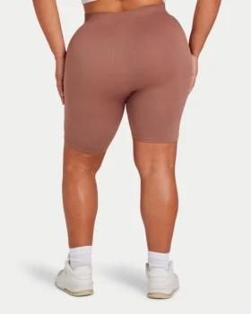 Damen-Basisshorts – Acorn Brown