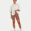 Damen-Basisshorts – Acorn Brown Damen-Basisshorts – Acorn Brown