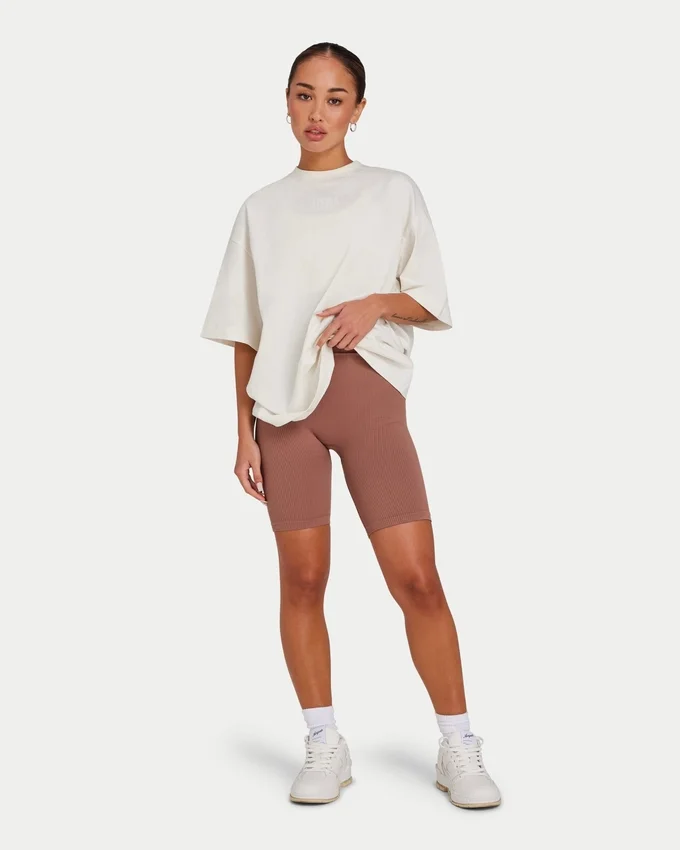 Damen-Basisshorts – Acorn Brown Damen-Basisshorts – Acorn Brown