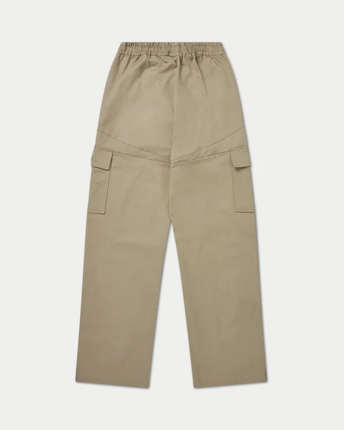 Damen-Cargohose – Graugrün Damen-Cargohose – Graugrün