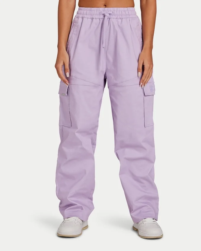 Damen-Cargohose – Spring Lilac Damen-Cargohose – Spring Lilac