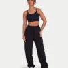 Damen-Cargohosen | Studio-Cargohose – schwarz Damen-Cargohosen | Studio-Cargohose – schwarz
