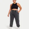 Damen-Crop-Top „Base Racer“ – schwarz Damen-Crop-Top „Base Racer“ – schwarz