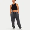 Damen-Crop-Top „Base Racer“ – schwarz Damen-Crop-Top „Base Racer“ – schwarz