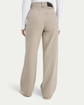Damen-Denim-Jeans mit Weite – Stone