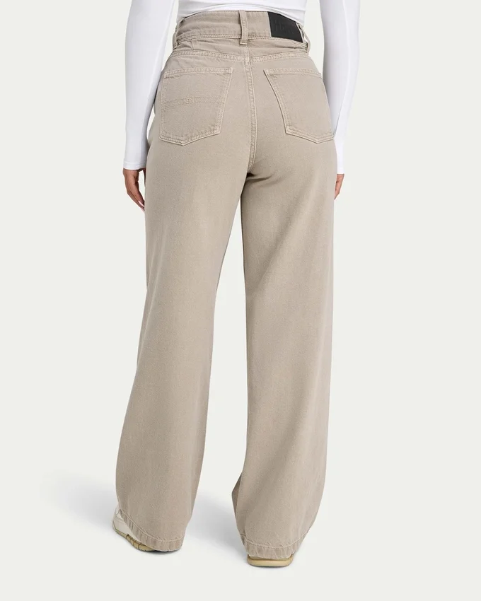 Damen-Denim-Jeans mit Weite – Stone Damen-Denim-Jeans mit Weite – Stone
