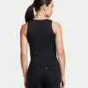 Damen-Essentials-Oberteil mit Knöpfen Damen-Essentials-Oberteil mit Knöpfen