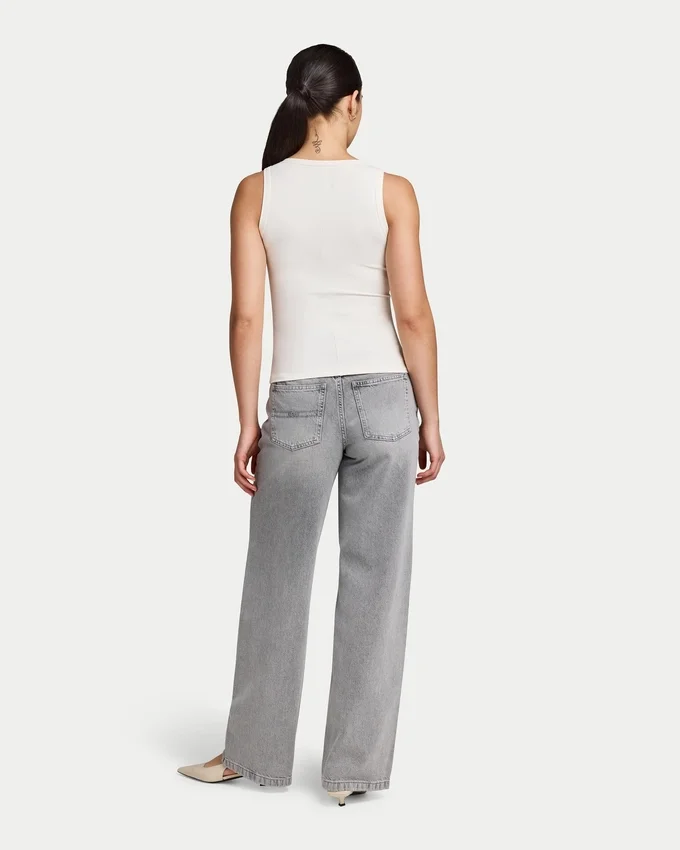Damen-Essentials-Oberteil mit Knöpfen Damen-Essentials-Oberteil mit Knöpfen