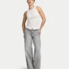 Damen-Essentials-Oberteil mit Knöpfen Damen-Essentials-Oberteil mit Knöpfen