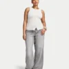 Damen-Essentials-Oberteil mit Knöpfen Damen-Essentials-Oberteil mit Knöpfen