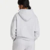 Damen-Hoodie „365“ in Oversize-Passform – grau meliert Damen-Hoodie „365“ in Oversize-Passform – grau meliert