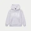Damen-Hoodie „365“ in Oversize-Passform – grau meliert Damen-Hoodie „365“ in Oversize-Passform – grau meliert