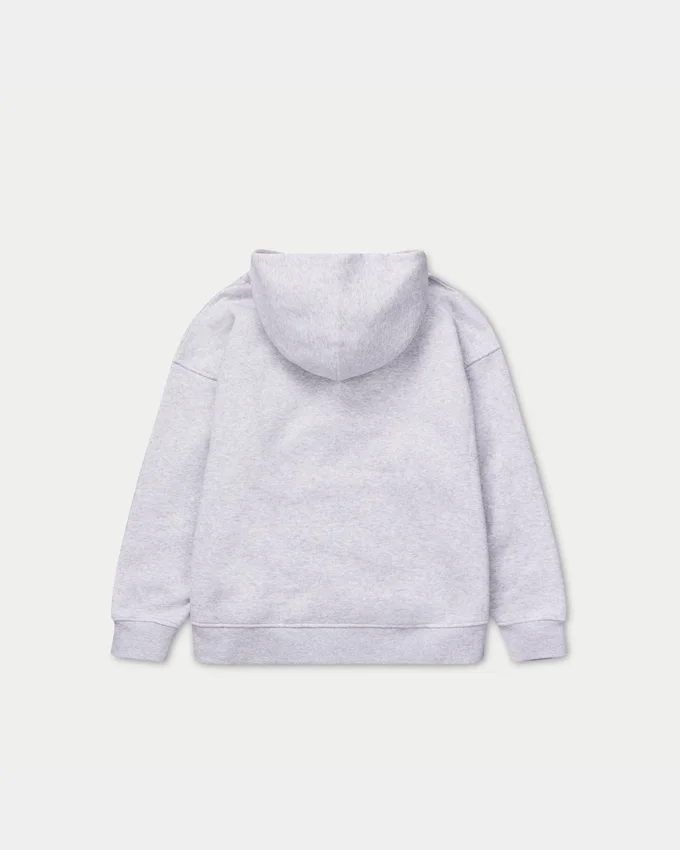 Damen-Hoodie „365“ in Oversize-Passform – grau meliert Damen-Hoodie „365“ in Oversize-Passform – grau meliert