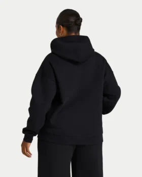 Damen-Hoodie „365“ in Oversize-Passform – schwarz