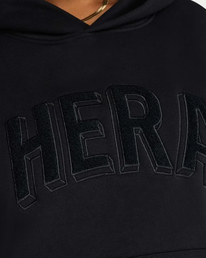 Damen-Hoodie „365“ in Oversize-Passform – schwarz Damen-Hoodie „365“ in Oversize-Passform – schwarz