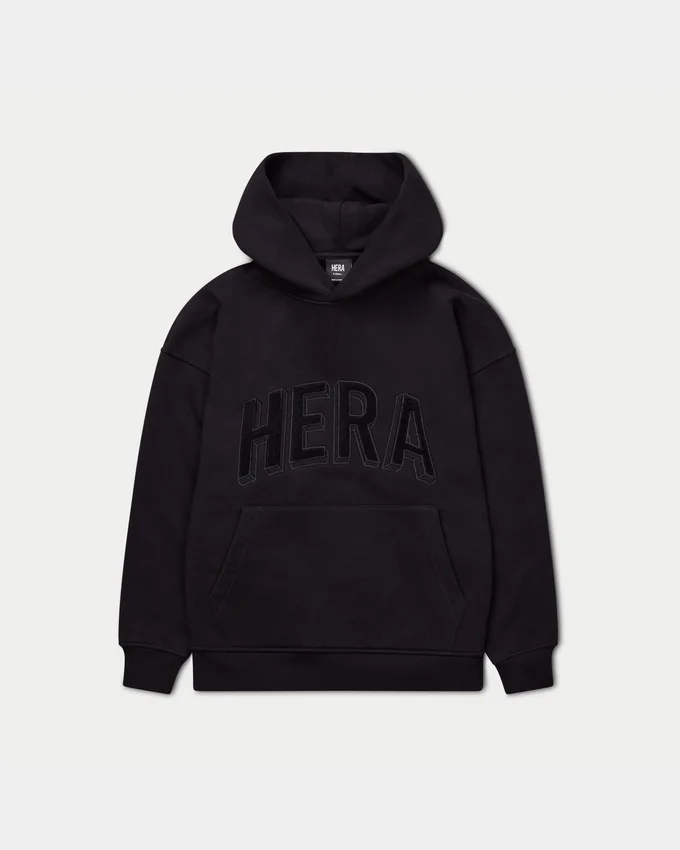 Damen-Hoodie „365“ in Oversize-Passform – schwarz Damen-Hoodie „365“ in Oversize-Passform – schwarz