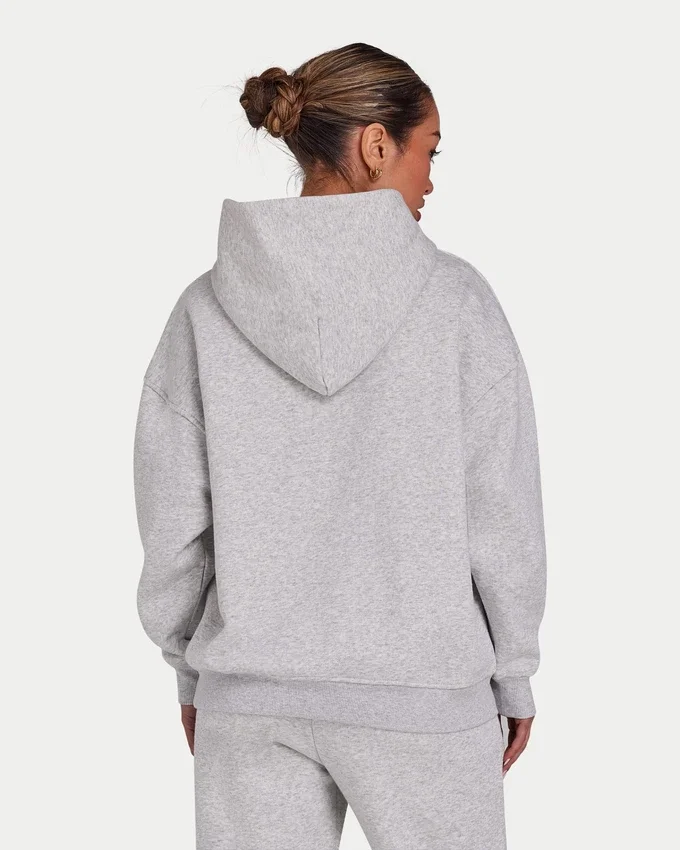 Damen-Hoodie „Collective“ – grau meliert Damen-Hoodie „Collective“ – grau meliert