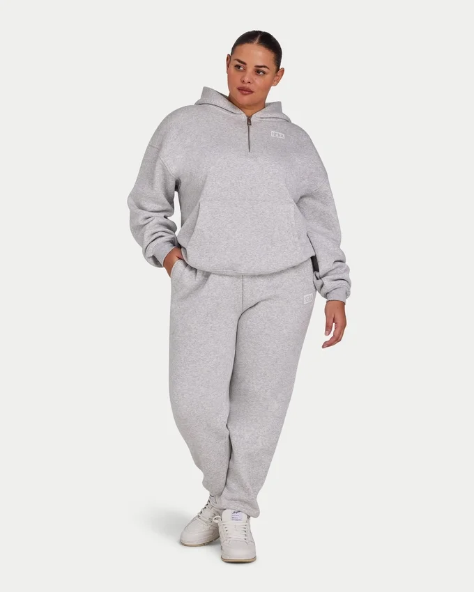 Damen-Hoodie „Collective“ – grau meliert Damen-Hoodie „Collective“ – grau meliert