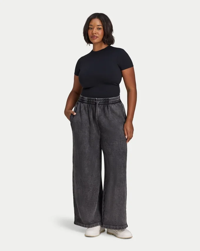 Damen-Jogginghose „Collective“ mit weitem Bein Damen-Jogginghose „Collective“ mit weitem Bein