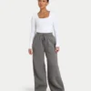Damen-Jogginghose „Collective“ mit weitem Bein – Anthrazitgrau Damen-Jogginghose „Collective“ mit weitem Bein – Anthrazitgrau