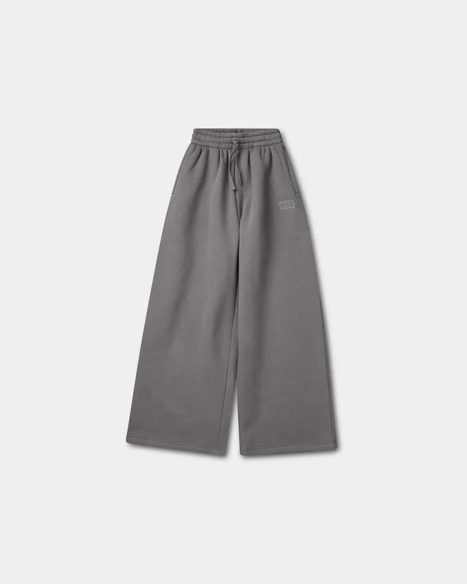 Damen-Jogginghose „Collective“ mit weitem Bein – Anthrazitgrau Damen-Jogginghose „Collective“ mit weitem Bein – Anthrazitgrau