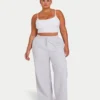 Damen-Jogginghose „Collective“ mit weitem Bein – grau meliert Damen-Jogginghose „Collective“ mit weitem Bein – grau meliert
