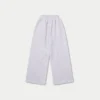 Damen-Jogginghose „Collective“ mit weitem Bein – grau meliert Damen-Jogginghose „Collective“ mit weitem Bein – grau meliert