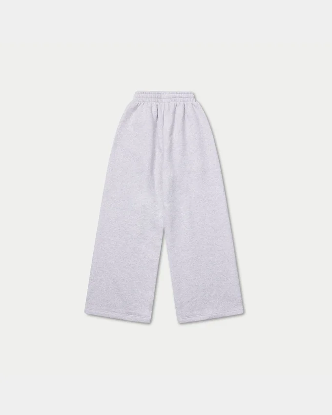 Damen-Jogginghose „Collective“ mit weitem Bein – grau meliert Damen-Jogginghose „Collective“ mit weitem Bein – grau meliert