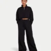 Damen-Jogginghose „Collective“ mit weitem Bein – schwarz Damen-Jogginghose „Collective“ mit weitem Bein – schwarz