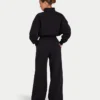 Damen-Jogginghose „Collective“ mit weitem Bein – schwarz Damen-Jogginghose „Collective“ mit weitem Bein – schwarz
