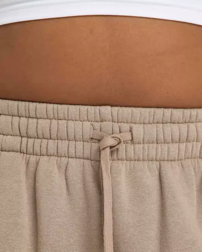 Damen-Jogginghose mit weitem Bein – Mokka Damen-Jogginghose mit weitem Bein – Mokka