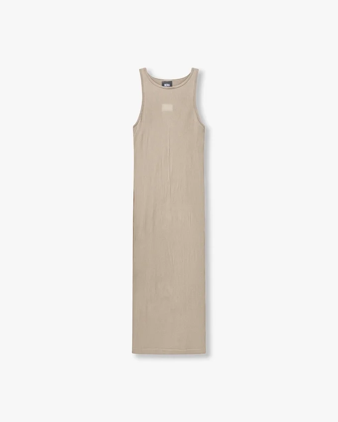 Damen-Midi-Kleid „Base Racer“ – Graugrün Damen-Midi-Kleid „Base Racer“ – Graugrün