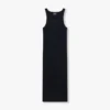 Damen-Midi-Kleid „Base Racer“ – schwarz Damen-Midi-Kleid „Base Racer“ – schwarz