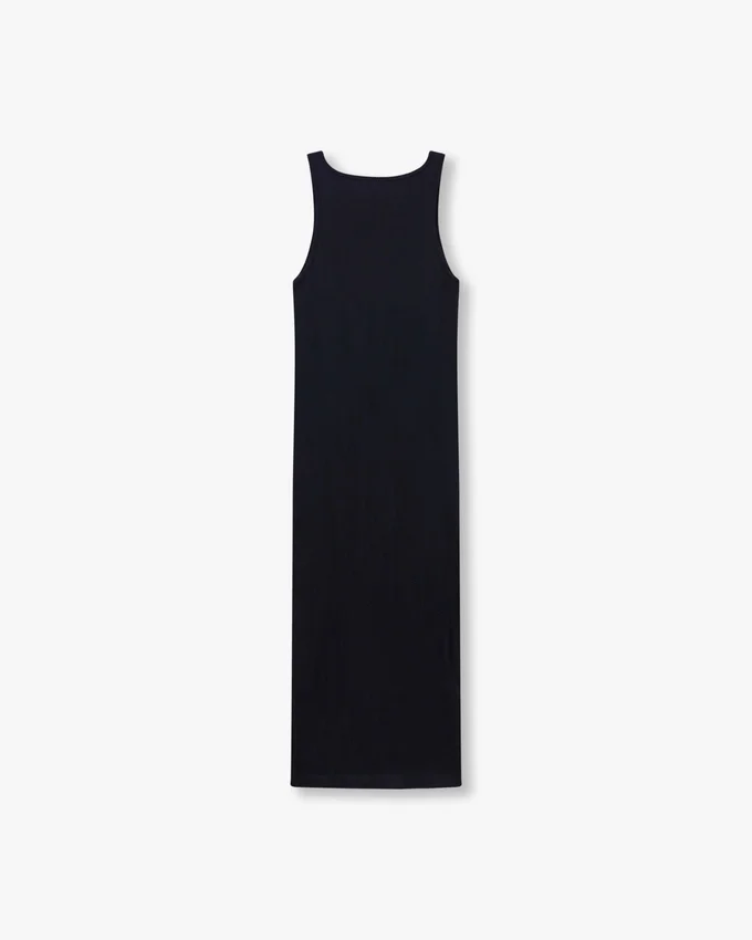 Damen-Midi-Kleid „Base Racer“ – schwarz Damen-Midi-Kleid „Base Racer“ – schwarz