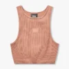 Damen-Racer-Oberteil „Base“ – Acorn Brown Damen-Racer-Oberteil „Base“ – Acorn Brown
