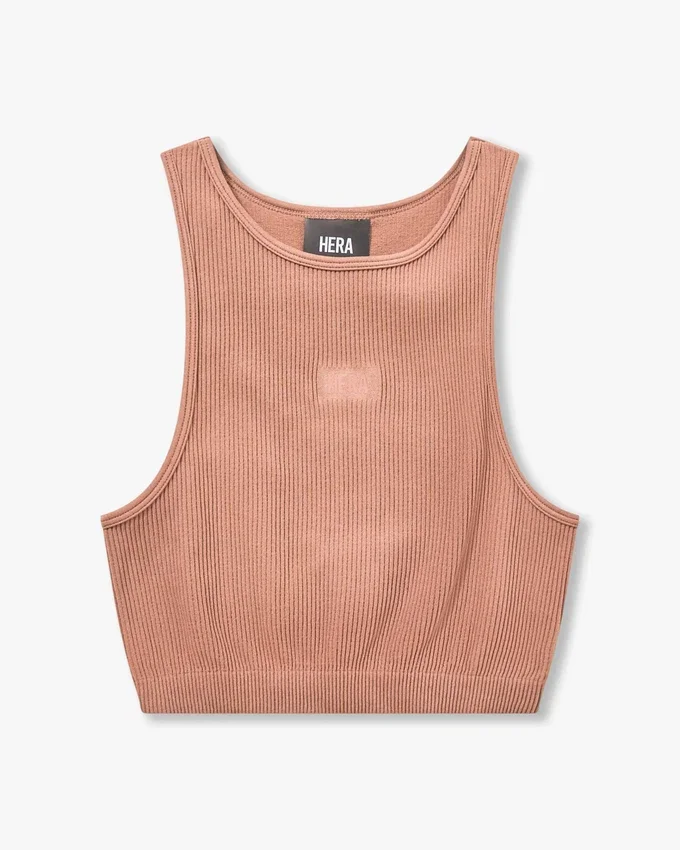 Damen-Racer-Oberteil „Base“ – Acorn Brown Damen-Racer-Oberteil „Base“ – Acorn Brown