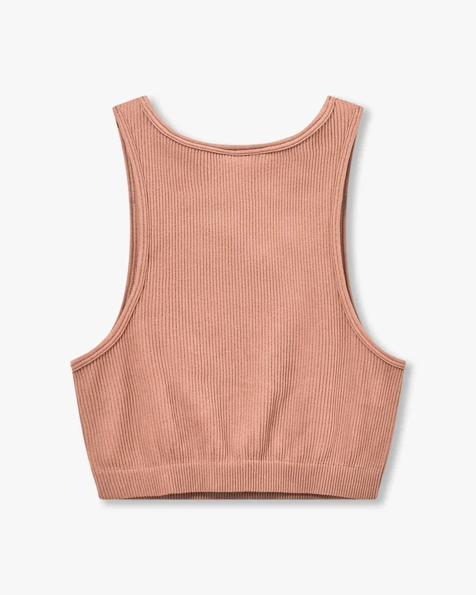 Damen-Racer-Oberteil „Base“ – Acorn Brown Damen-Racer-Oberteil „Base“ – Acorn Brown