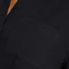Damen-Resort-Crop-Shirt – schwarz Damen-Resort-Crop-Shirt – schwarz