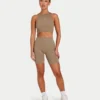 Damen-Shorts „Base“ – Graugrün Damen-Shorts „Base“ – Graugrün