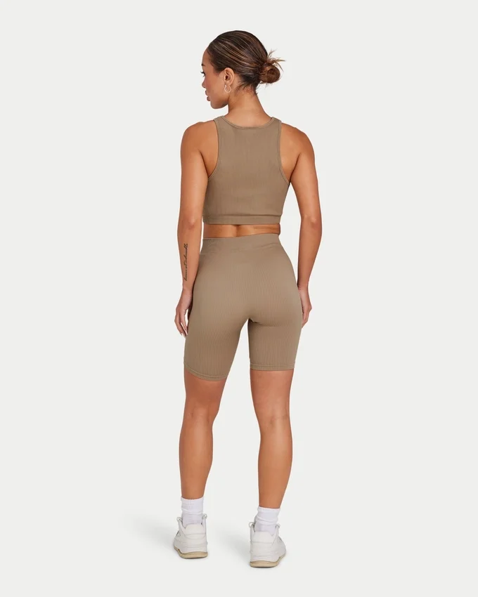 Damen-Shorts „Base“ – Graugrün Damen-Shorts „Base“ – Graugrün