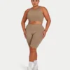 Damen-Shorts „Base“ – Graugrün Damen-Shorts „Base“ – Graugrün