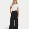 Damen-Studio-Hose mit weitem Bein Damen-Studio-Hose mit weitem Bein