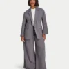 Damen-Studio-Hose mit weitem Bein Damen-Studio-Hose mit weitem Bein